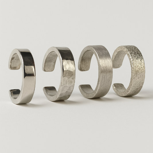 Silber Earcuff Anicca klein in 4 verschiedenen Ausführungen